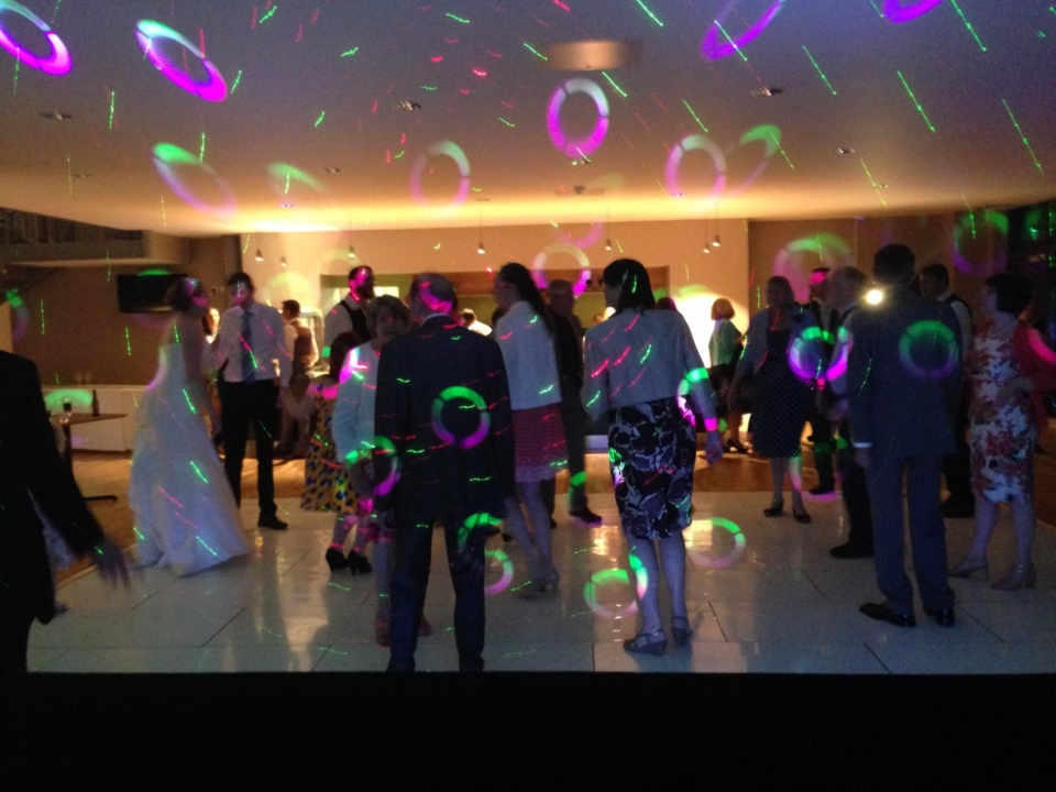Guests Dancing at Wedding