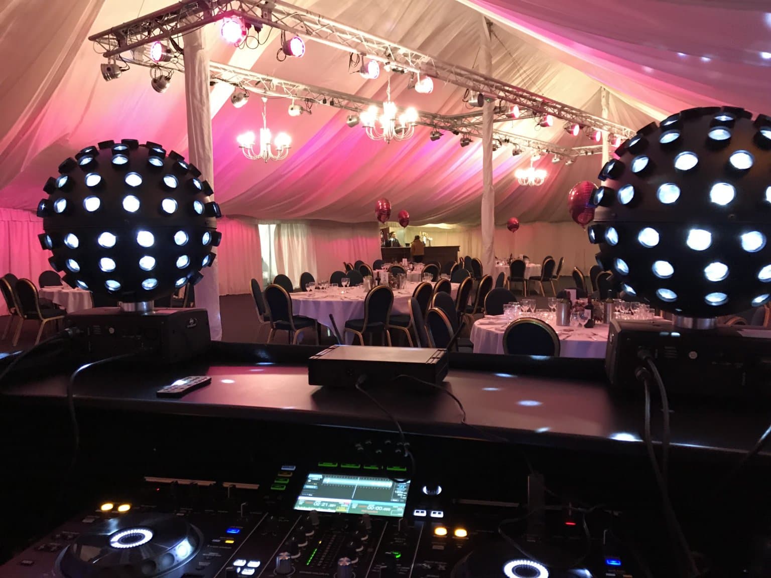 DJ Experience matters Using the latest equipment & mood lighting