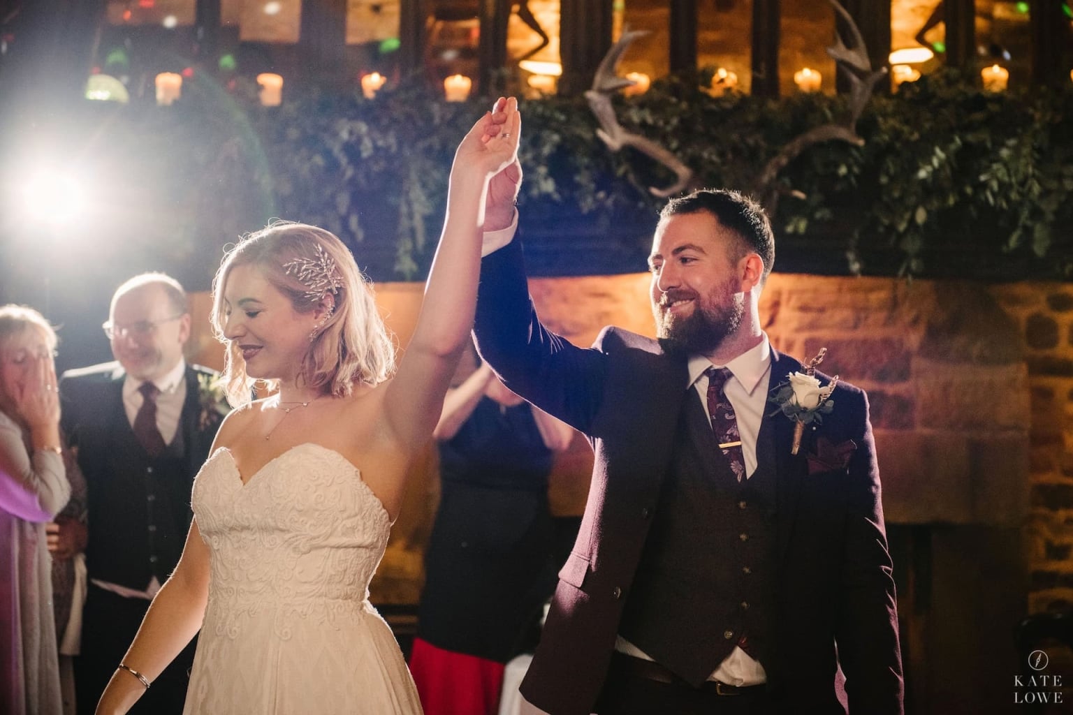 Your perfect wedding disco - Bride & Groom First dance at their wedding in Suffolk